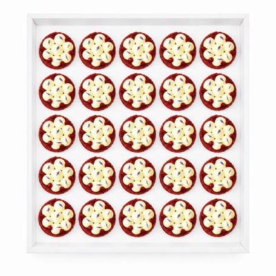 raspberry Red Velvet 25 pcs